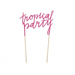 Topper na tort Aloha - Tropical Party