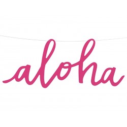 Baner Aloha, fuksja
