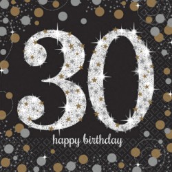 Serwetki 30 HAPPY BIRTHDAY