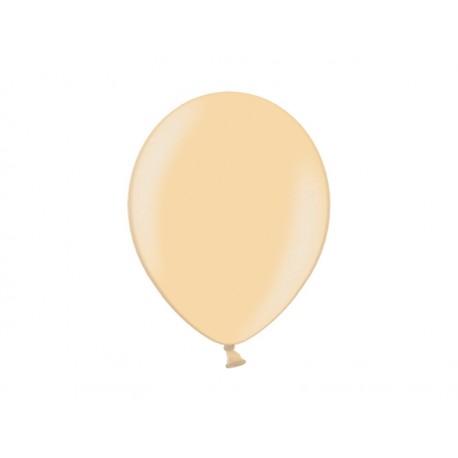 balon gumowy  30cm/14" brzoskwiniowy metaliczny
