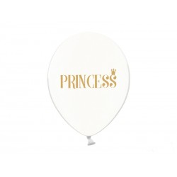 Balon 30cm, Princess, Crystal Clear