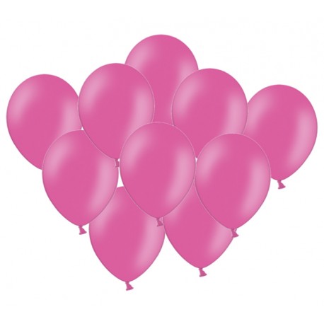 Balon 10" różowy, 1szt.