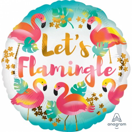 Balon foliowy Let's Flamingle