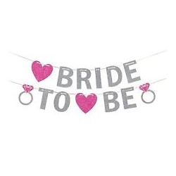 Baner brokatowy Bride To Be