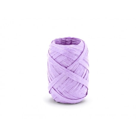 Wstążka rafia, 5mm/10m, liliowy