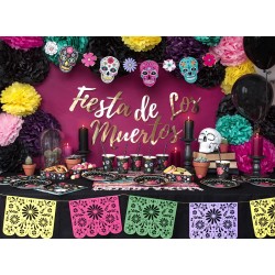 Kubeczki Dia de los Muertos, mix, 220 ml / 6 szt.