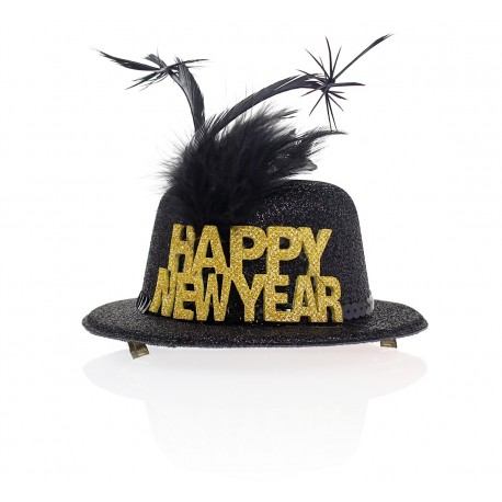 Promocja Przypinka kapelusik "Happy New Year"