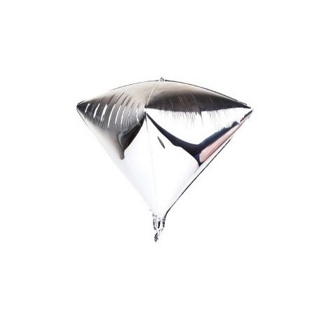 Balon DIAMOND 3D SILVER