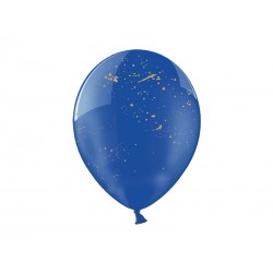Balony 30 cm, Plamki, Crystal Blue