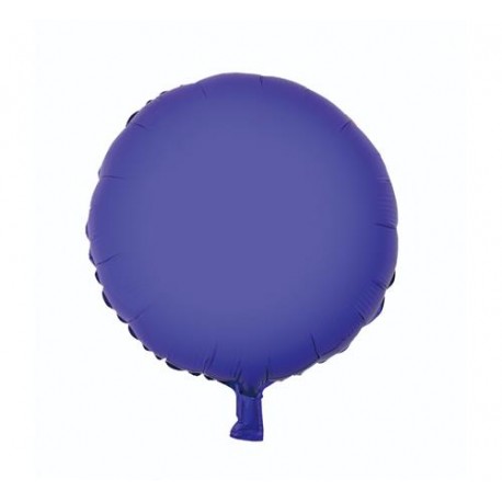 Balon foliowy "Okrągły", fioletowy, 18"
