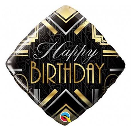 Balon foliowy 18", "Happy Birthday"