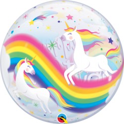Balon Birthday Rainbow Unicorns