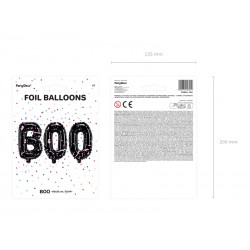 Balon foliowy BOO, 65x35cm, mix