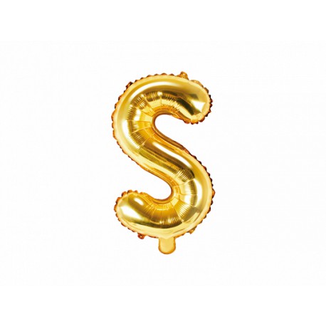 Balon foliowy litera "S"