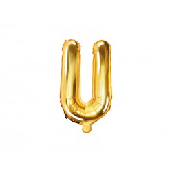 B alon foliowy litera "U"