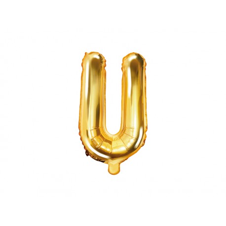 B alon foliowy litera "U"