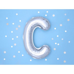 Balon foliowy litera "C" 40cm