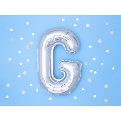 Balon foliowy litera "G" 40cm