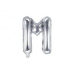 Balon foliowy litera "M" 40cm