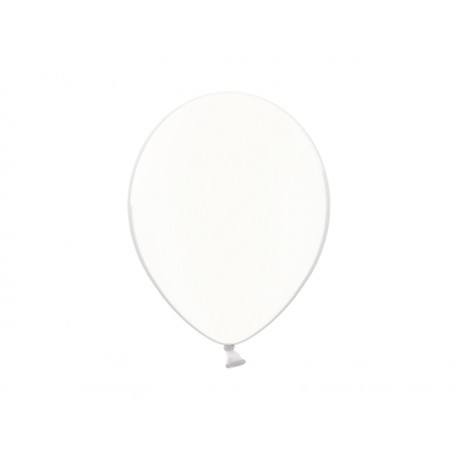 Balon 10'', Crystal Clear, przezroczysty 1szt
