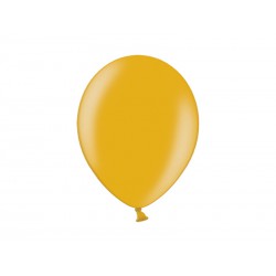 Balon 10'', Metallic Gold, złoty, 1szt