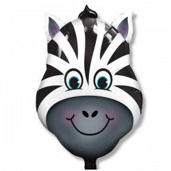 Balon foliowy zebra