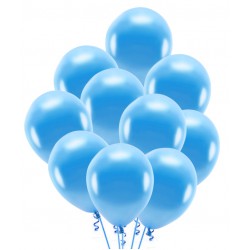 Balony niebieskie 30cm 10szt