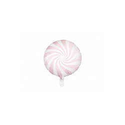 Balon foliowy Cukierek 35cm jasny różowy
