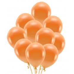 Balony pomarańczowe 30cm 10szt