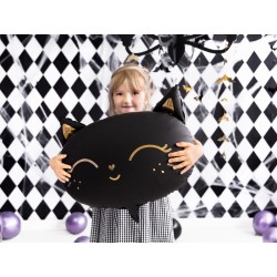 Balon foliowy Kotek 48x36cm czarny