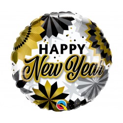 Balon foliowy 18 cali Happy new year