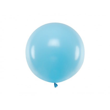 Balon okrągły 1m, Pastel Light Blue