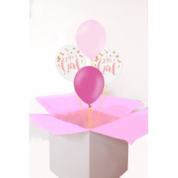 Zestaw balonów na Baby Shower, prezent niespodzianka