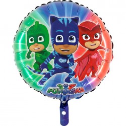 Balon foliowy Koło Pidżamersi PJmask