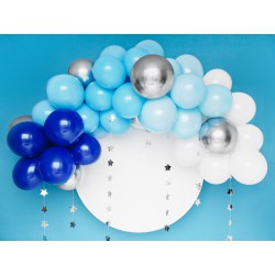 Girlanda balonowa - niebieska, 200cm