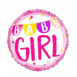 Balon foliowy Baby Girl 45cm