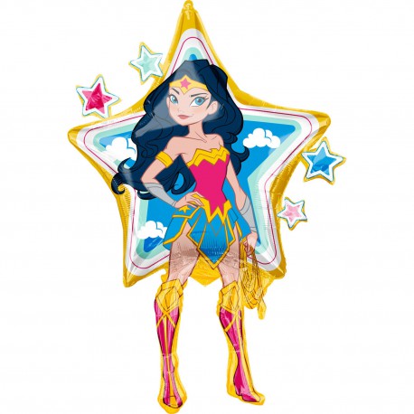 Balon foliowy Wonder Woman girls 68 x 93 cm