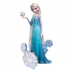 Chodzący balon foliowy Elsa...