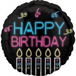 Balon foliowy Neonowe Happy...