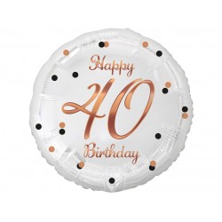 Balon foliowy Happy 40...