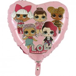 Balon foliowy na hel Serce...