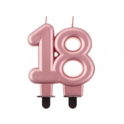 Świeczka liczba 18 urodziny...