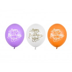Balony 30 cm Happy Birthday...