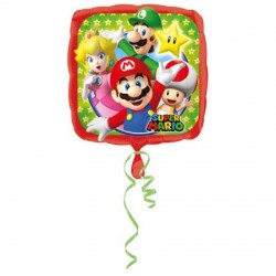 Balon foliowy Super Mario,...