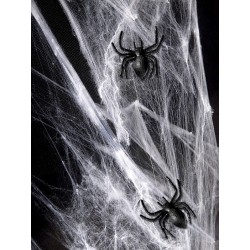 czarne pająki- 12 szt.