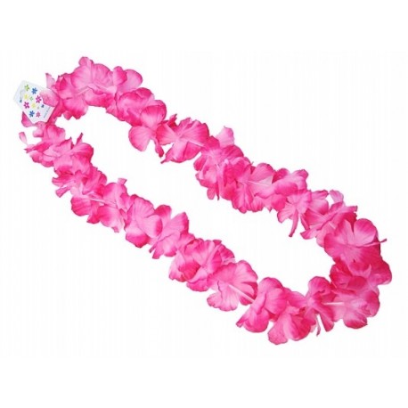 naszyjnik hawajski ,,różowe kwiatki"