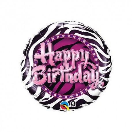 Balon foliowy 18", "Happy Birthday 